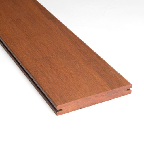 Bamboe terrasdeel, Caramel, 140mm, Glad