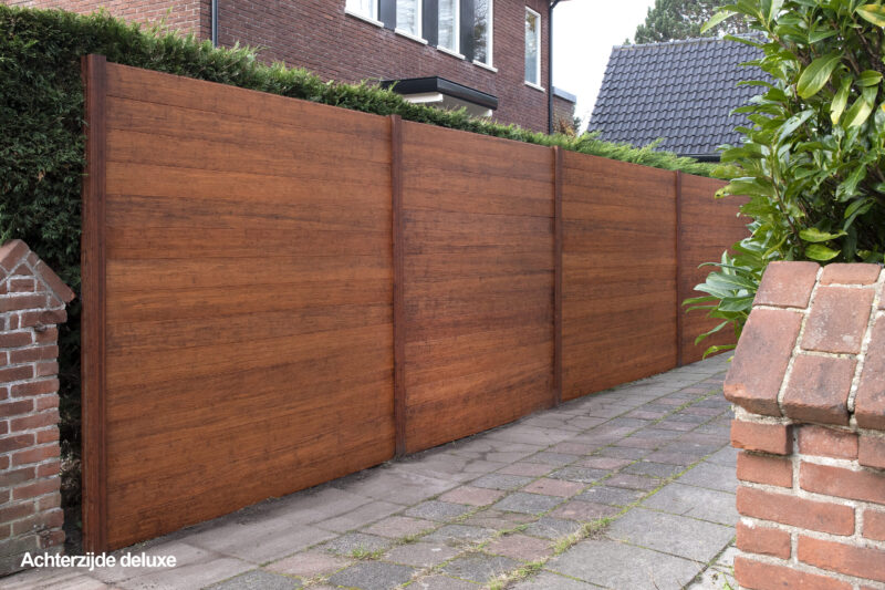 Bamboe schuttingdeel, caramel, 140mm, deluxe - Afbeelding 3